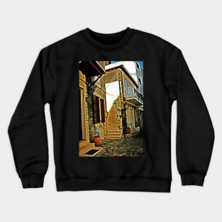 House in the day Crewneck Sweatshirt